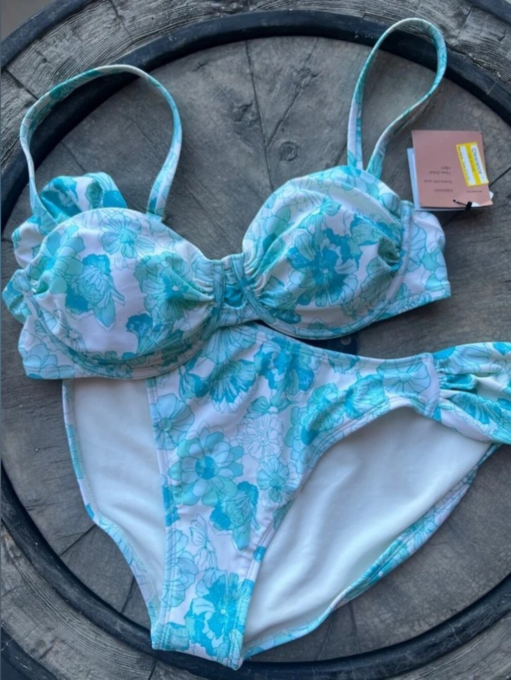 Shade & Shore Forest Green Women's Two-Piece Bikini Set